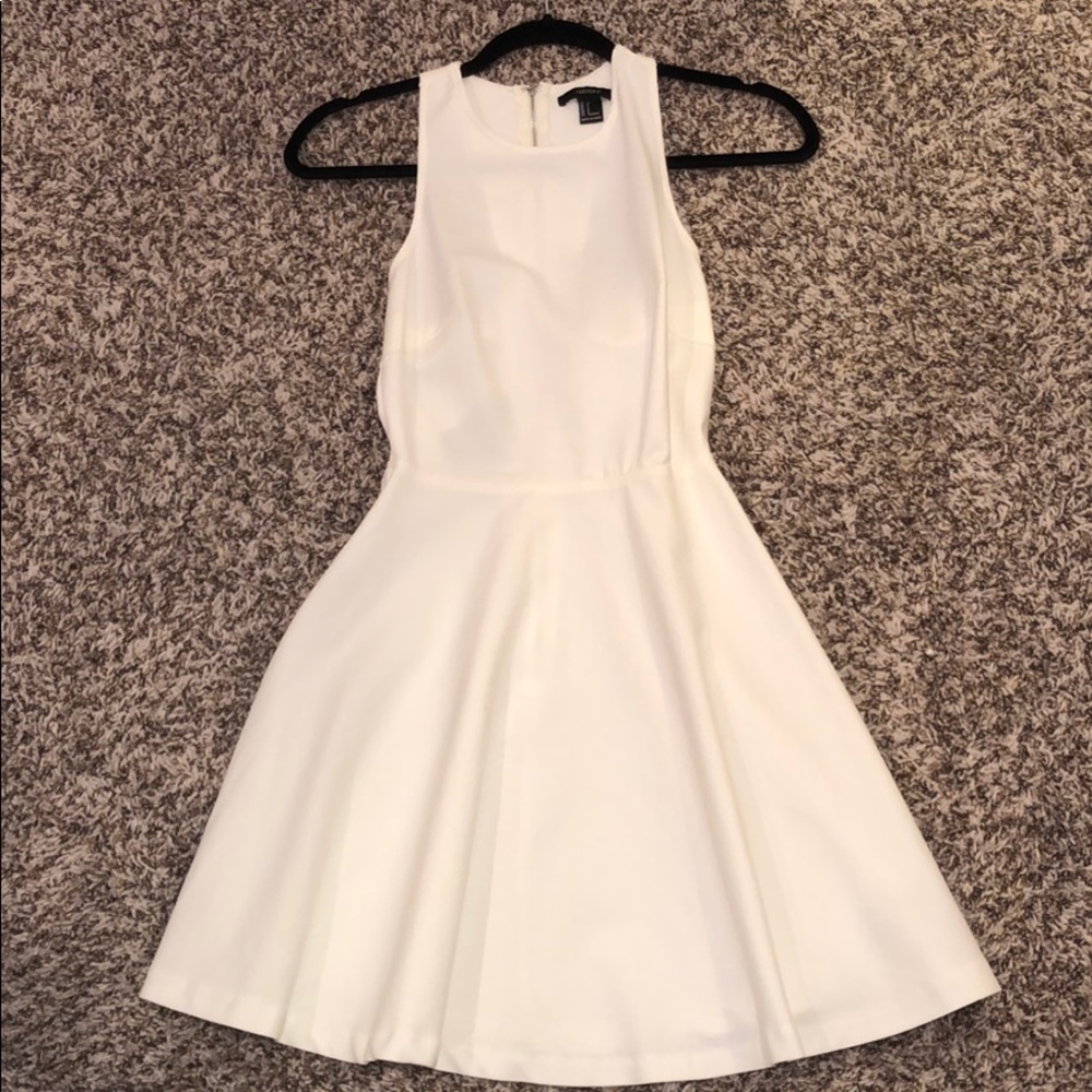 white dress